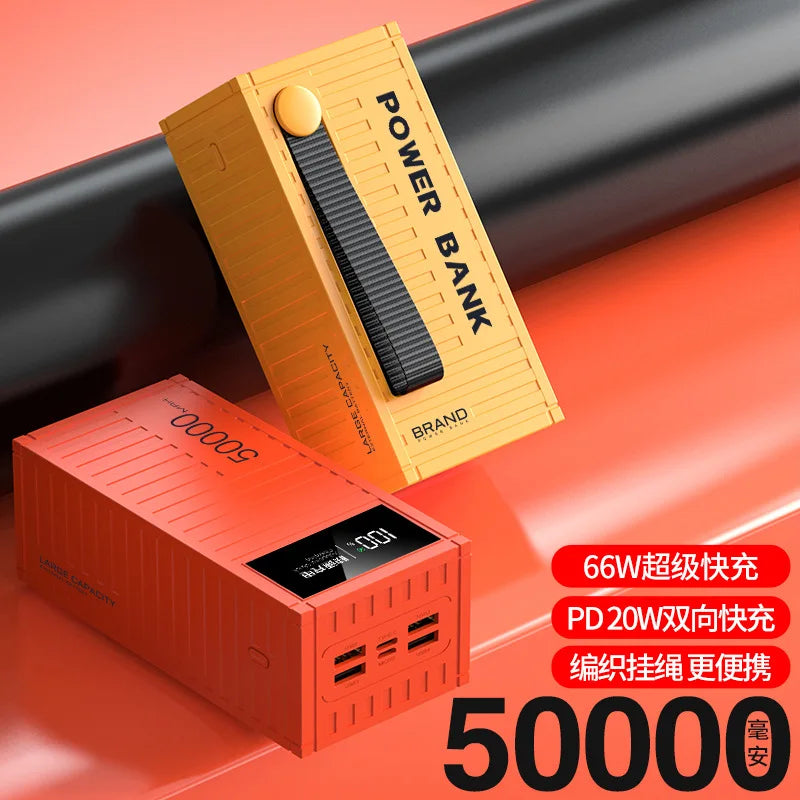 Batterie Externe Secours 50000mAh - Charge Super Rapide 66W