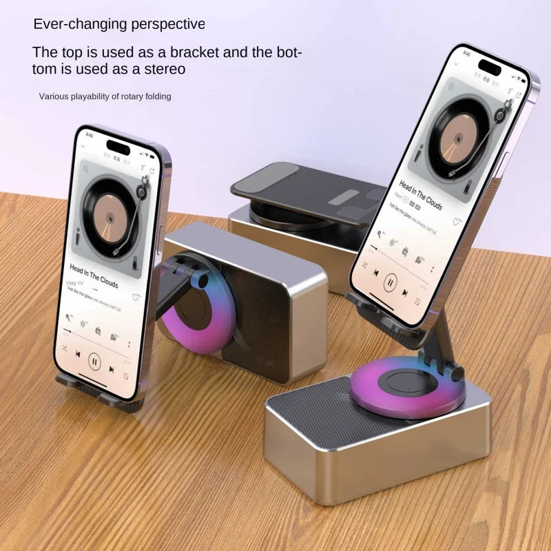 Support Bluetooth Pliable 3-en-1 Bureau Portable