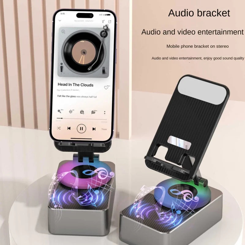 Support Bluetooth Pliable 3-en-1 Bureau Portable