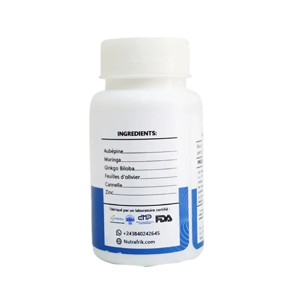 Glucocontrol NUTRAFRIK, réduit les symptômes du diabète