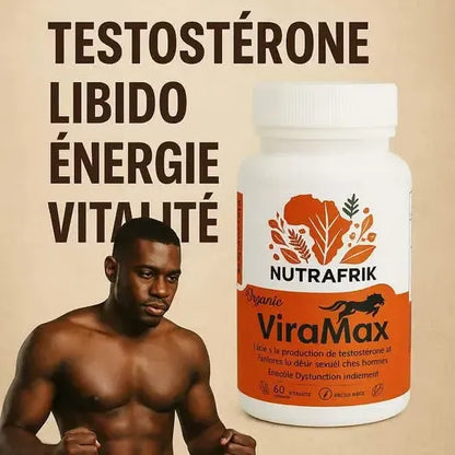Viramax NUTRAFRIK, traitement de faiblesse sexuelle