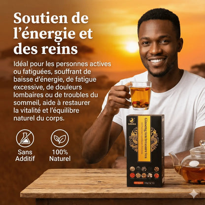 Thé Ginseng Ten Treasure – Cure Détox Royale (10 Ingrédients Naturels)
